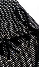 SEQUIN CRYSTAL MINI SKIRT Mini Skirts styleofcb