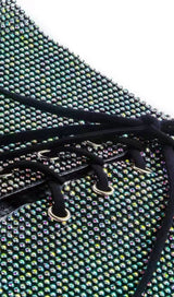 SEQUIN CRYSTAL MINI SKIRT Mini Skirts styleofcb