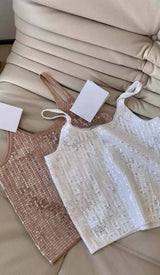 SEQUIN EMBROIDERED TANK TOP DRESS STYLE OF CB