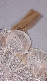 SEQUIN SLIPT MIDI DRESS Dresses styleofcb