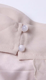 SLEEVELESS RUFFLES MINI DRESS IN WHITE DRESS STYLE OF CB