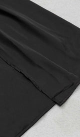 SLEEVELESS BANDAGE MIDI DRESS IN BLACK DRESS STYLE OF CB