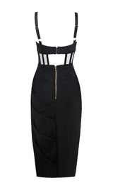 SPLIT BANDAGE MIDI DRESS IN RED Dresses styleofcb