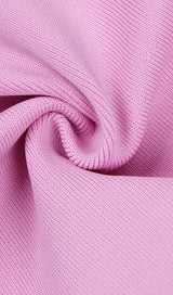 STRAPLESS BANDAGE MINI DRESS IN PINK Dresses styleofcb