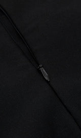 STRAPLESS MIDI DRESS IN BLACK Dresses styleofcb