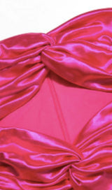 STRAPLESS MINI DRESS IN PINK Dresses styleofcb