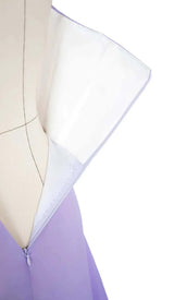 SUSPENDER A-LINE MIDI DRESS IN PURPLE DRESS STYLE OF CB