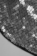 STRAPLESS SILVER SEQUIN TOP PANTS TWO PIECE SET BODYSUITS & JUMPSUITS Oh CICI