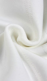 TASSELS MIDI DRESS IN WHITE Dresses styleofcb