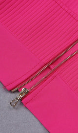 TWO PIECE SET KNIT MINI DRESS IN RED Dresses styleofcb