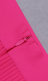 TWO PIECE SET KNIT MINI DRESS IN RED Dresses styleofcb