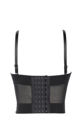 WHITE CRYSTAL CORSET Shirts & Tops styleofcb