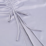 MINK SATIN SWEETHEART NECK CORSET FRONT SPLIT MAXI DRESS DRESS styleofcb