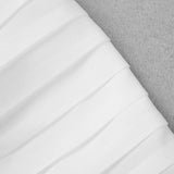 BANDAGE HALTER IRREGULAR MAXI DRESS IN WHITE styleofcb