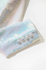 PLUNGE SEQUIN BLAZER SET DRESS STYLE OF CB