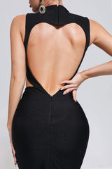 Yalia Backless Mini Bandage Dress Dresses styleofcb