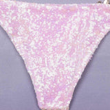 VAPA SEQUIN DIAMONATE BIKINI - PINK Swimwear Oh CICI