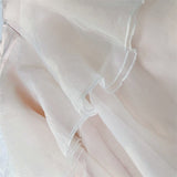 SUSPENDER BOW STRAPLESS SEERSUCKER DRESS IN WHITE styleofcb