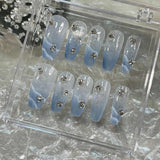 DIAMANTE HANDMADE PRESS ON NAILS Press On Nails Oh CICI