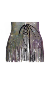 SEQUIN CRYSTAL MINI SKIRT Mini Skirts styleofcb