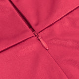 OFF-SHOULDER SOLID COLOR SLIM-FIT TUBE DRESS