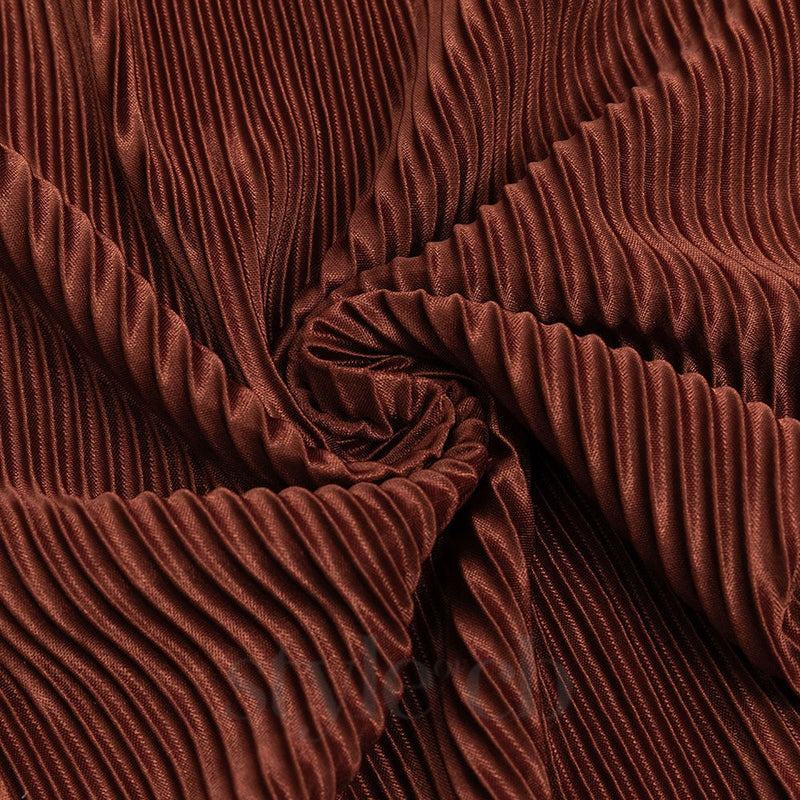 PUFF SLEEVE TWIST FRONT SPLIT THIGH DRESS