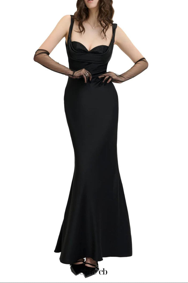 gwendolyn corset bodycon mermaid maxi dress in white