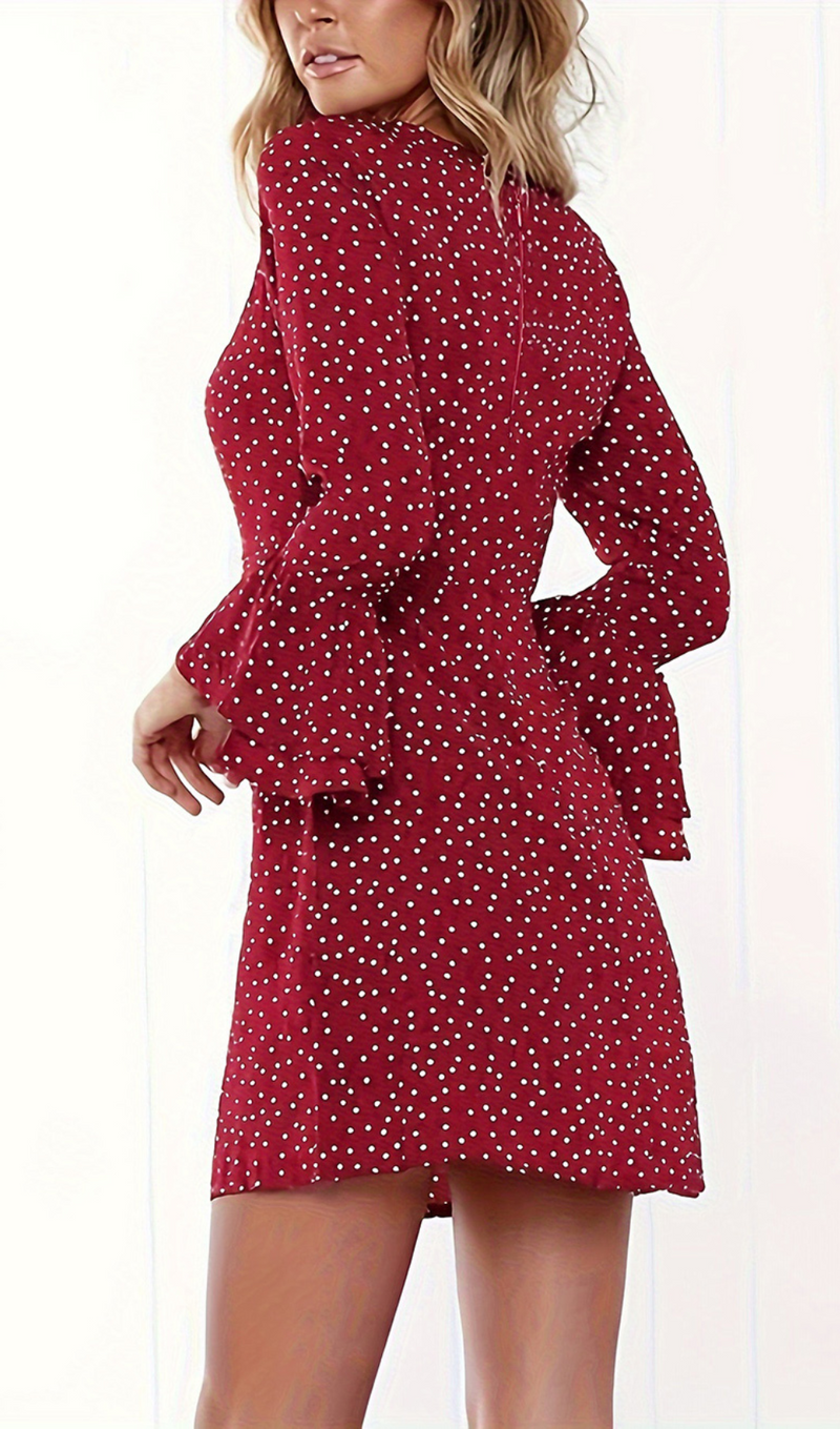 PRINCESS POLLY POLKA DOTS MINI DRESS