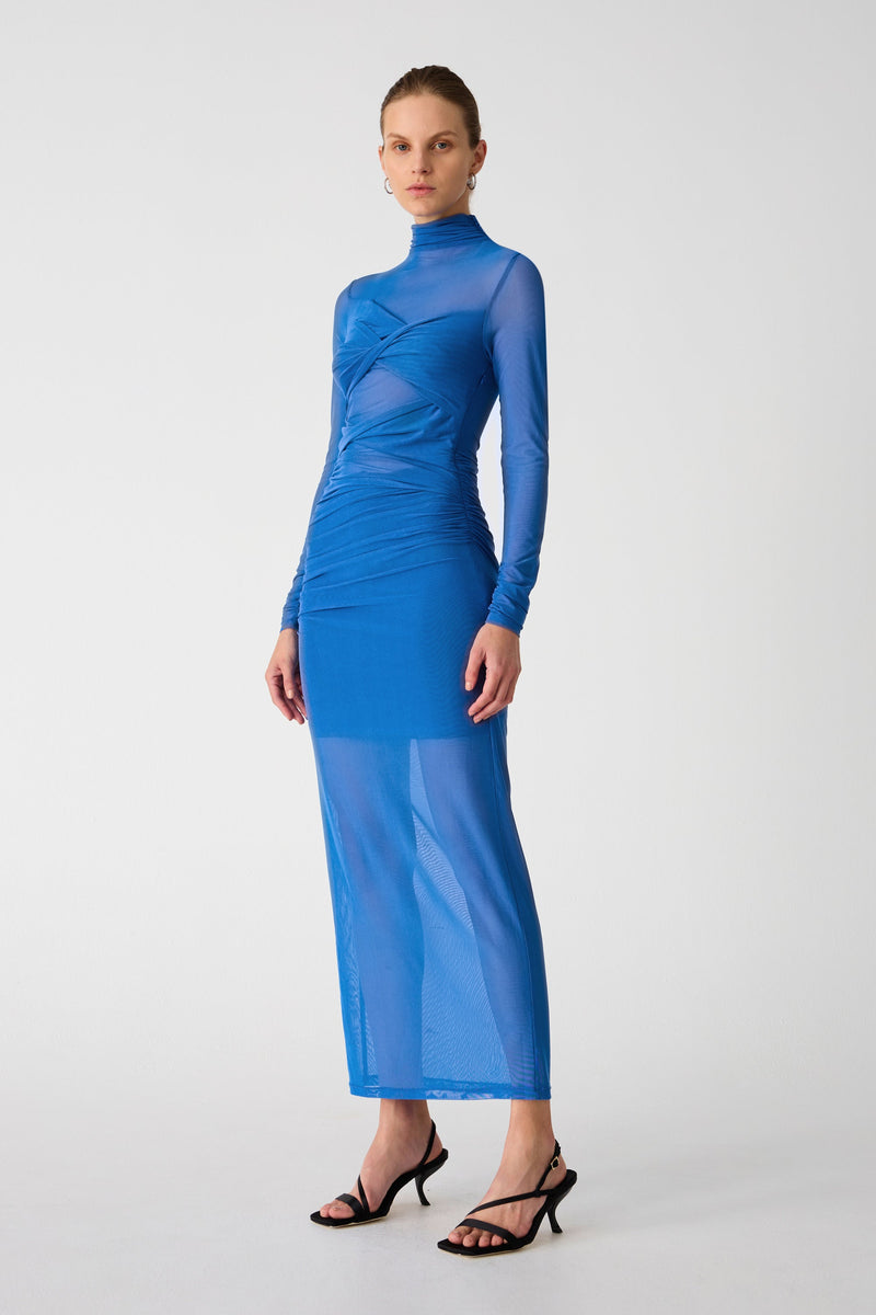 MADIGRAL MESH MIDI DRESS