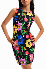 Floral mini dress