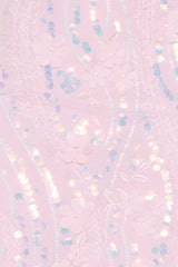 Girly Charms Strapless Midi Dress Pink