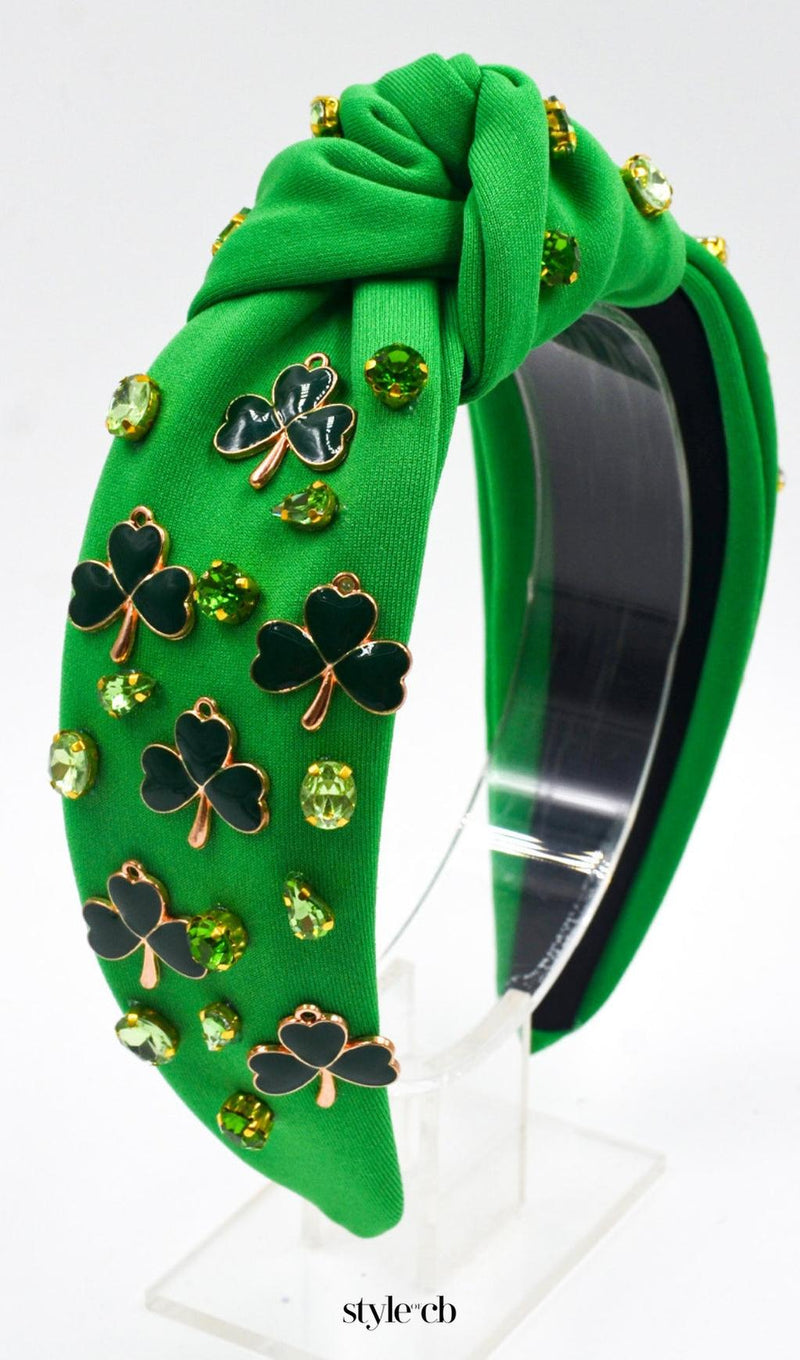 Black Clover Headband With Diamond Set