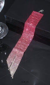 Danna Pink Rhinestone Bracelet