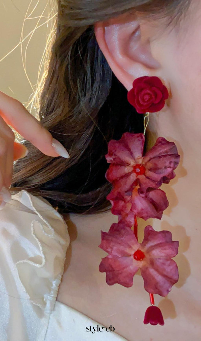 Debbie Flower Earrings