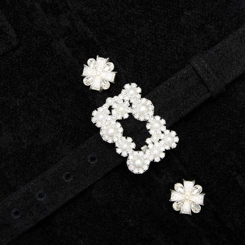 ingrid Black Chenille Knit Mini Dress