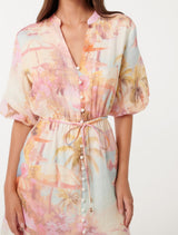 Franny multicolor floral print Mini Dress