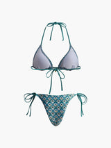 Printed Lace Bikini Set