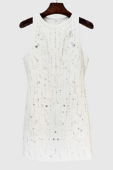 Dallan Beaded Embellished Mini Dress