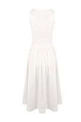 Butterfly Embellished Knit Midi Dress
