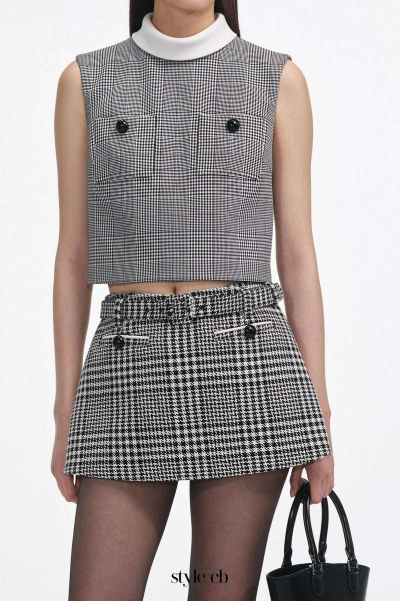 Prince Of Wales Check Top
