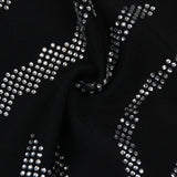 KNIT CRYSTAL MINI DRESS