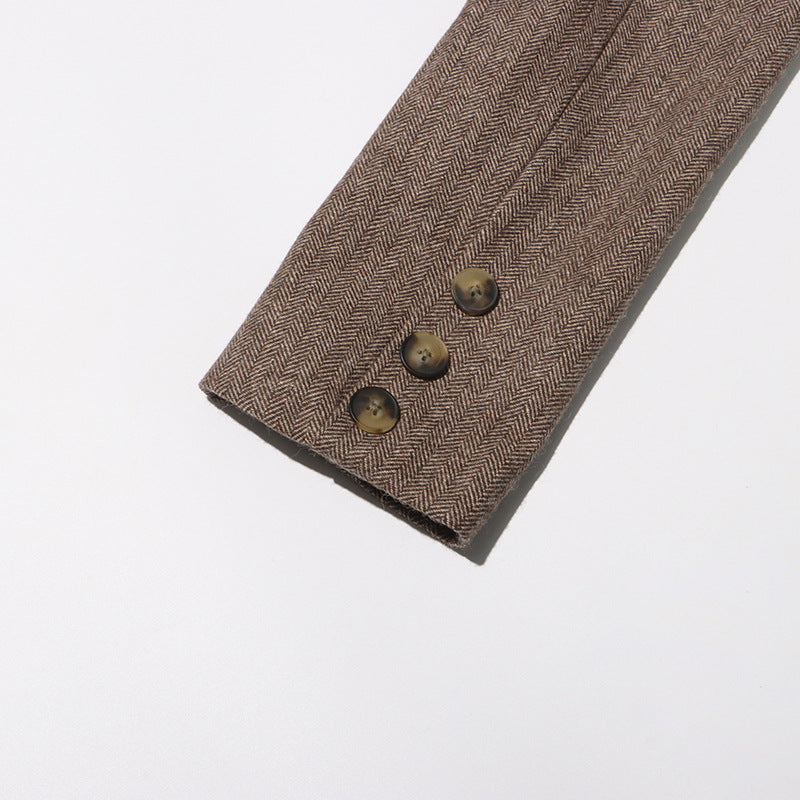 Sada Flower Blazer - Brown