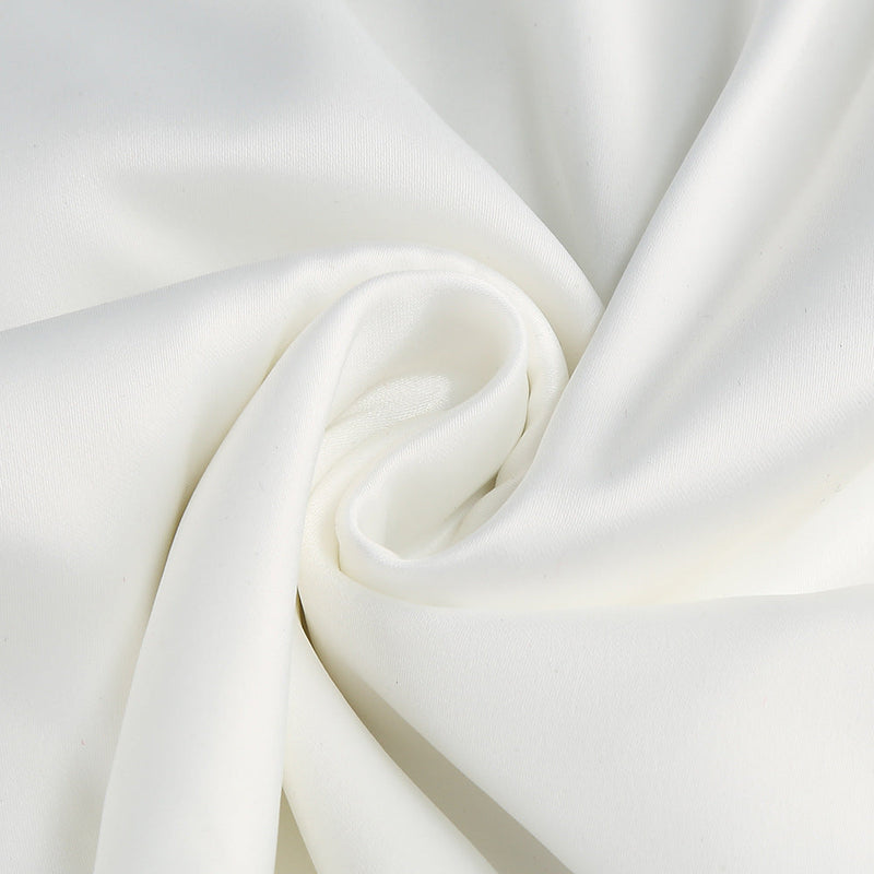 sherry Halterneck Floral Applique Maxi Dress in white