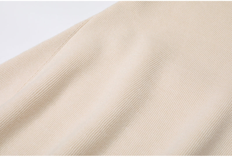 virginia Cream Embellished Cardigan skirt set