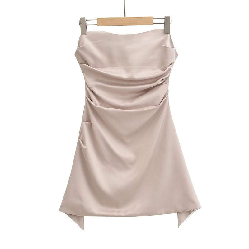 STRAPLESS CORSET DRESS