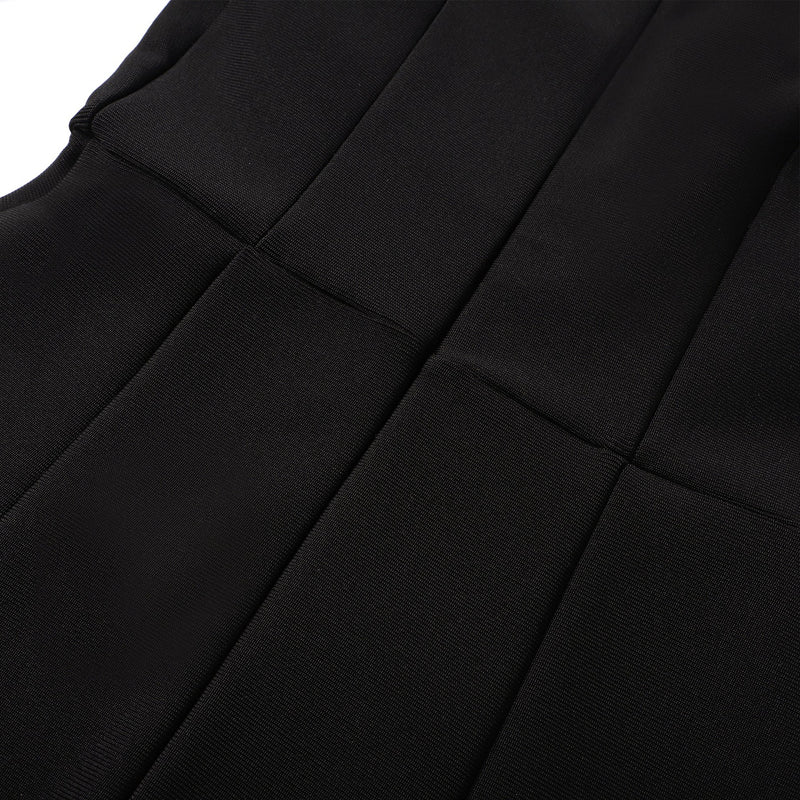 alexandra bodycon bandage mini dress in black