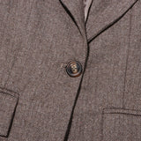 Sada Flower Blazer - Brown