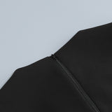 HEART BOW CUTOUT MINI DRESS