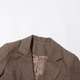 Sada Flower Blazer - Brown