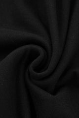 black Sleeveless with twisted draped ribbons mini dress